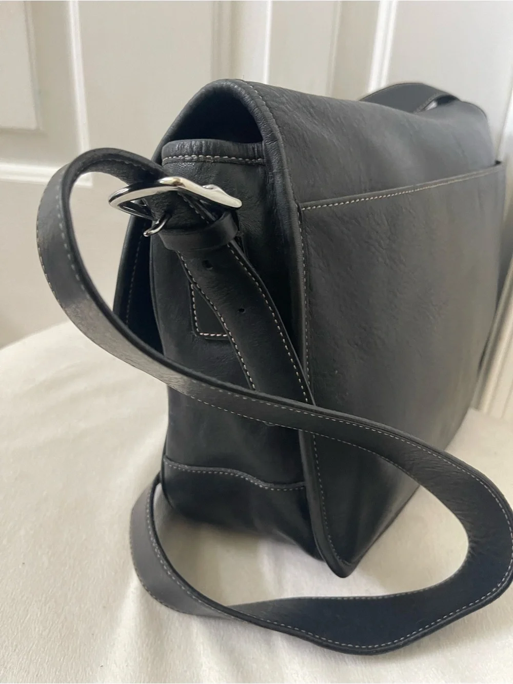Coach sleek black